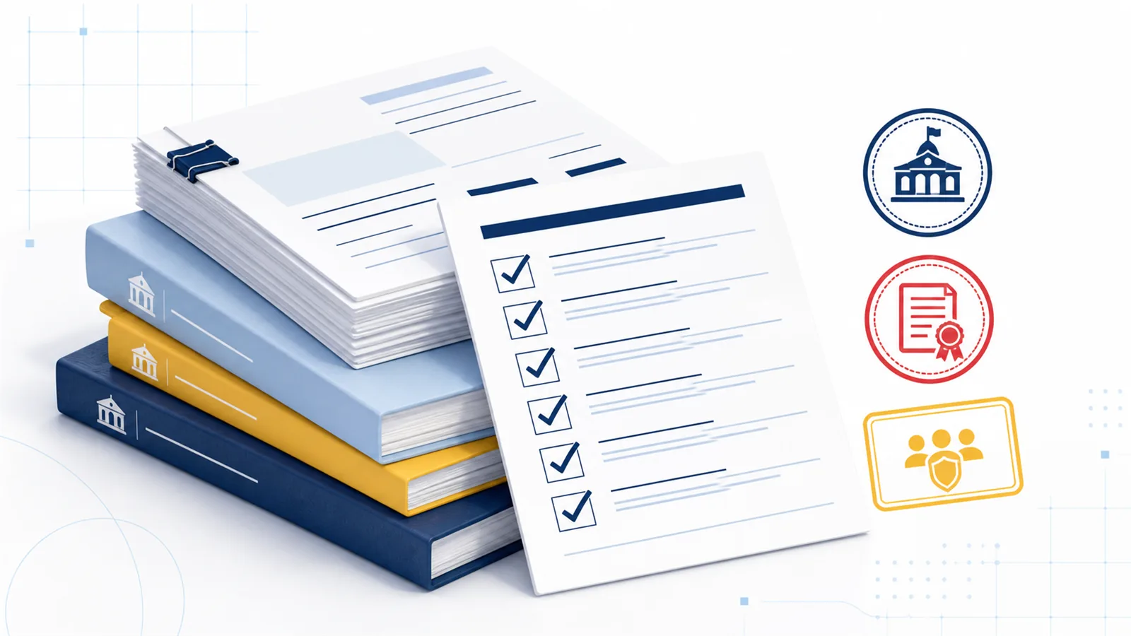 The stack of Spanish documents every new arrival needs, in the right order